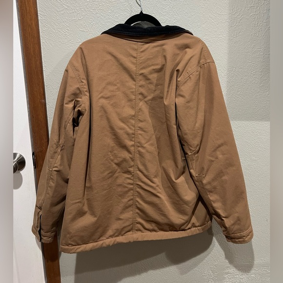 Columbia Loma Vista Fleece Lined Winter Jacket EUC Size L Khaki Color - Picture 4 of 4